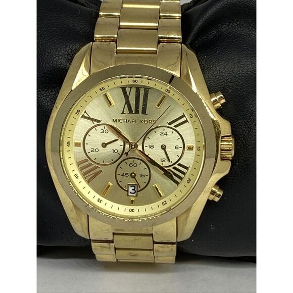 Michael Kors MK5605 Women's Stainless Steel Analog Dial Quartz Wrist Watch XX922 - Picture 2 of 12